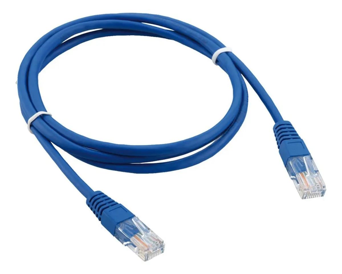 Cabo de Rede Rj45 Azul 5 Metros Flex
