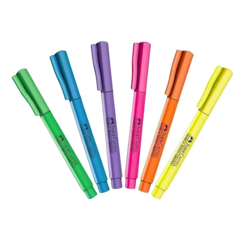 Caneta Marca Texto Neon Faber Castell
