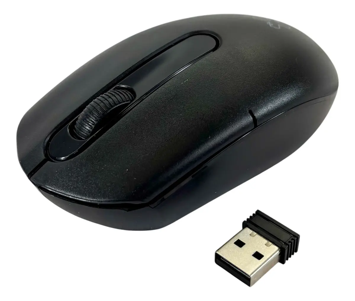 Mouse Airy Usb sem Fio 2.4g 1600 Dpi Preto