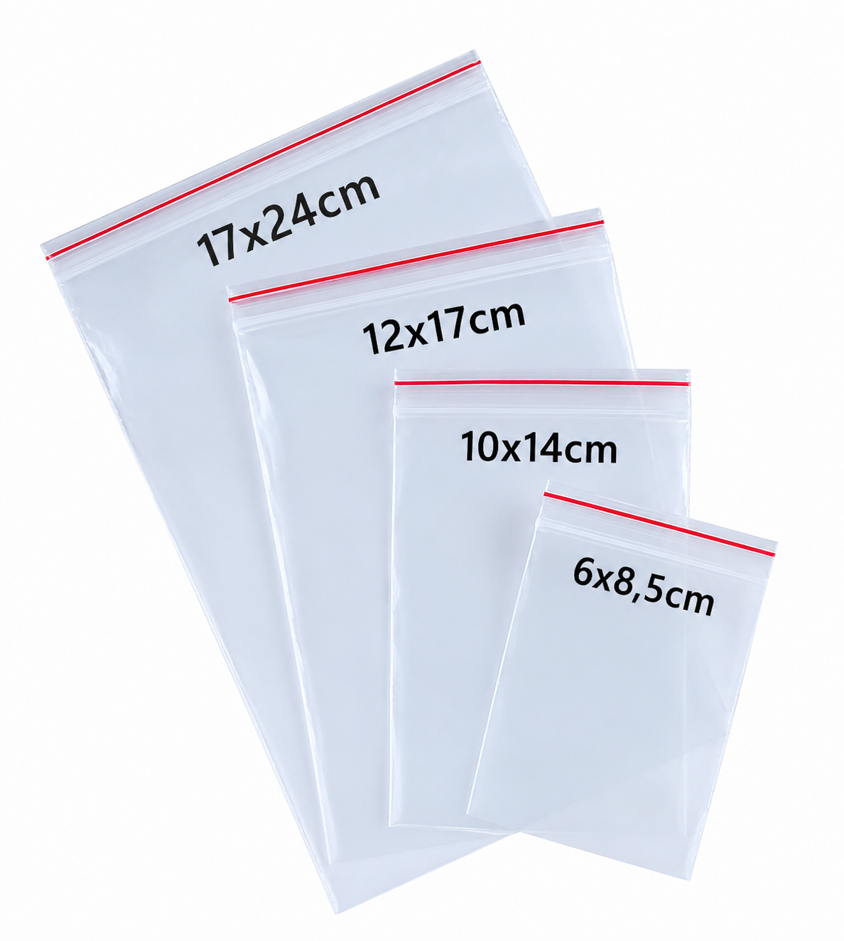 Saco Plástico Zip Lock
