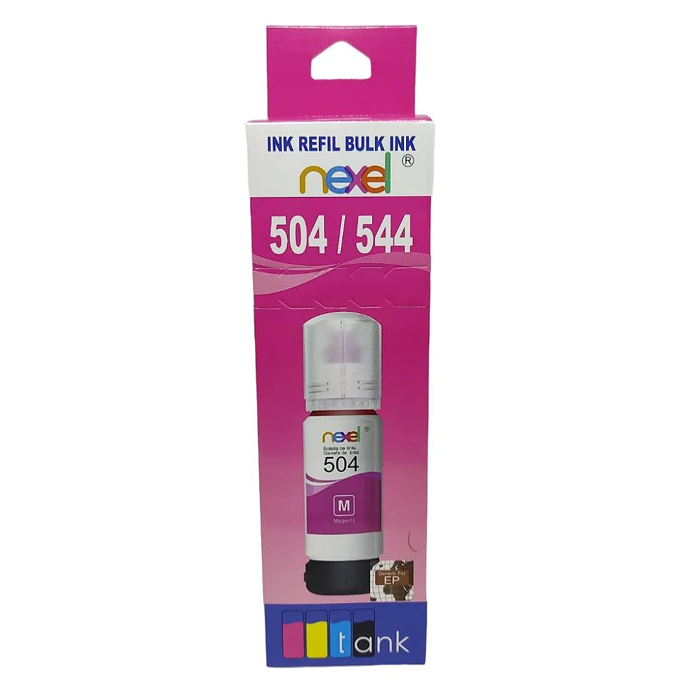 Tinta Epson 504/544 Magenta Compatível 70ml Hd Laser