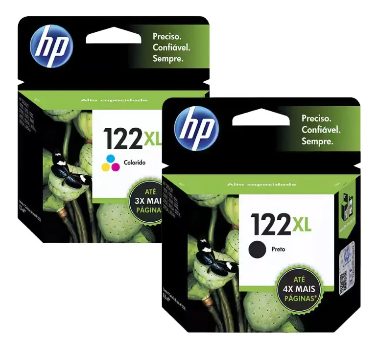 Cartucho Compatível Hp 122 Preto Hd Laser