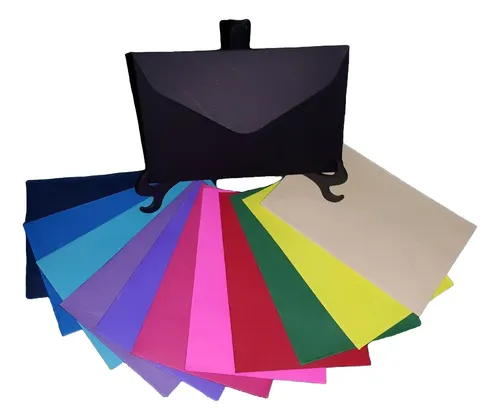 Envelope Cores Diversas