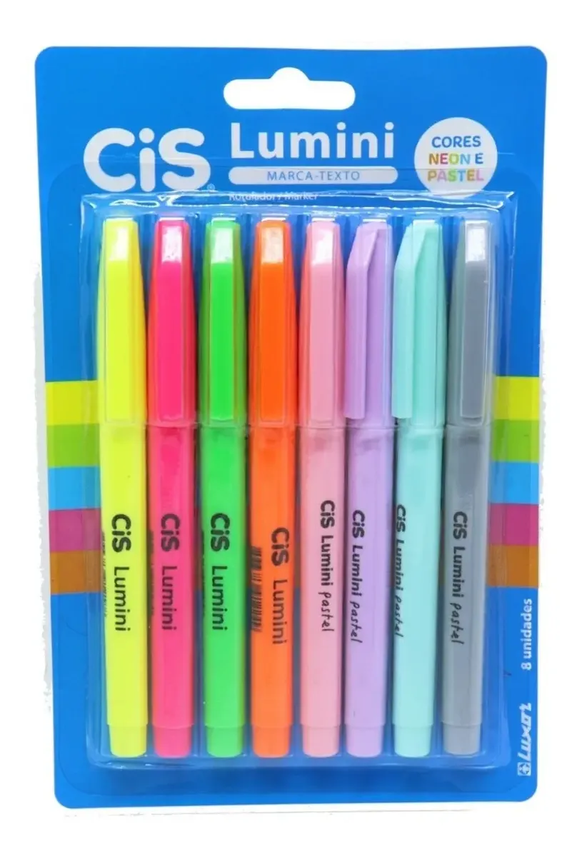 Caneta Marca Texto Lumini Cis