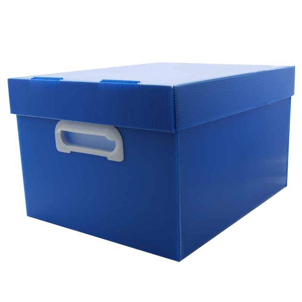 Caixa Organizadora The Best Box Grande 437x310x240 Mm Azul
