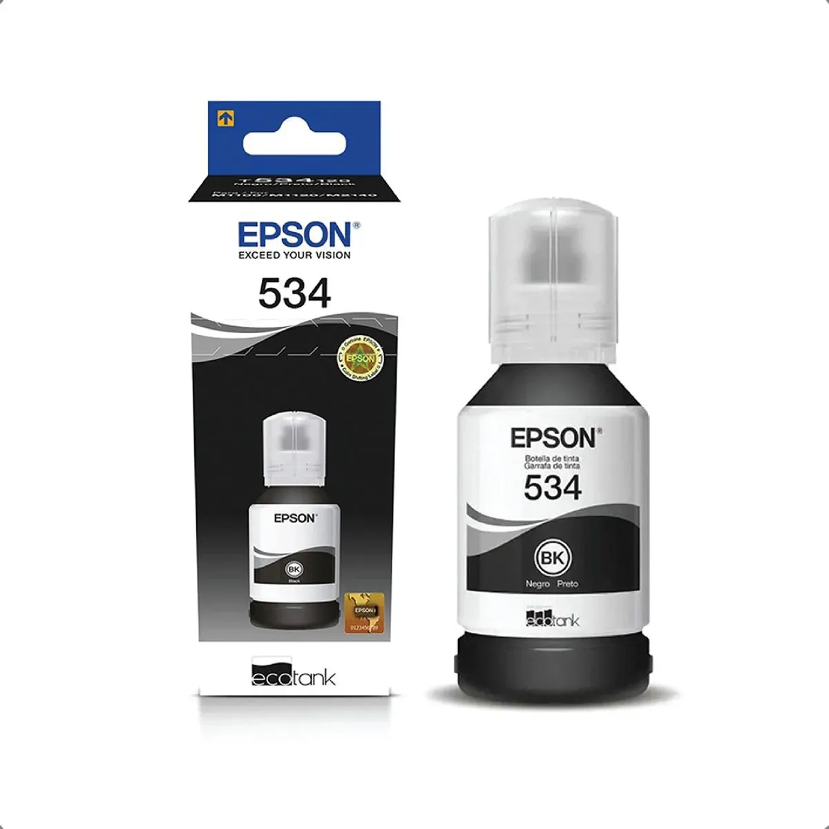 Tinta Epson 534 Preta Original 120ml
