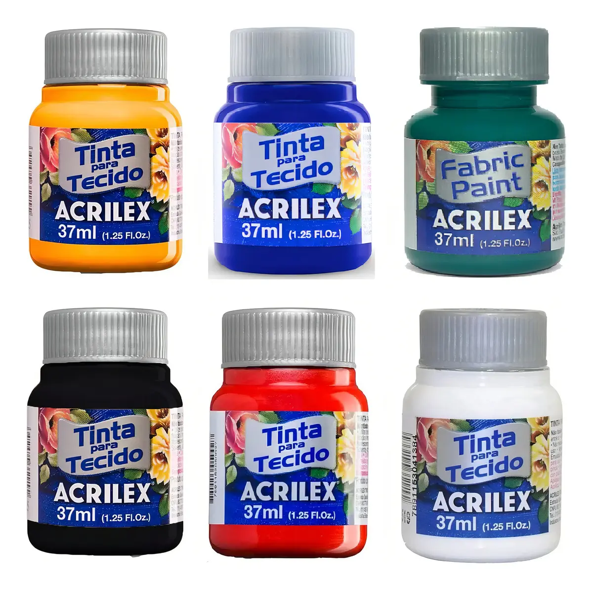 Tinta para Tecido 37ml Acrilex