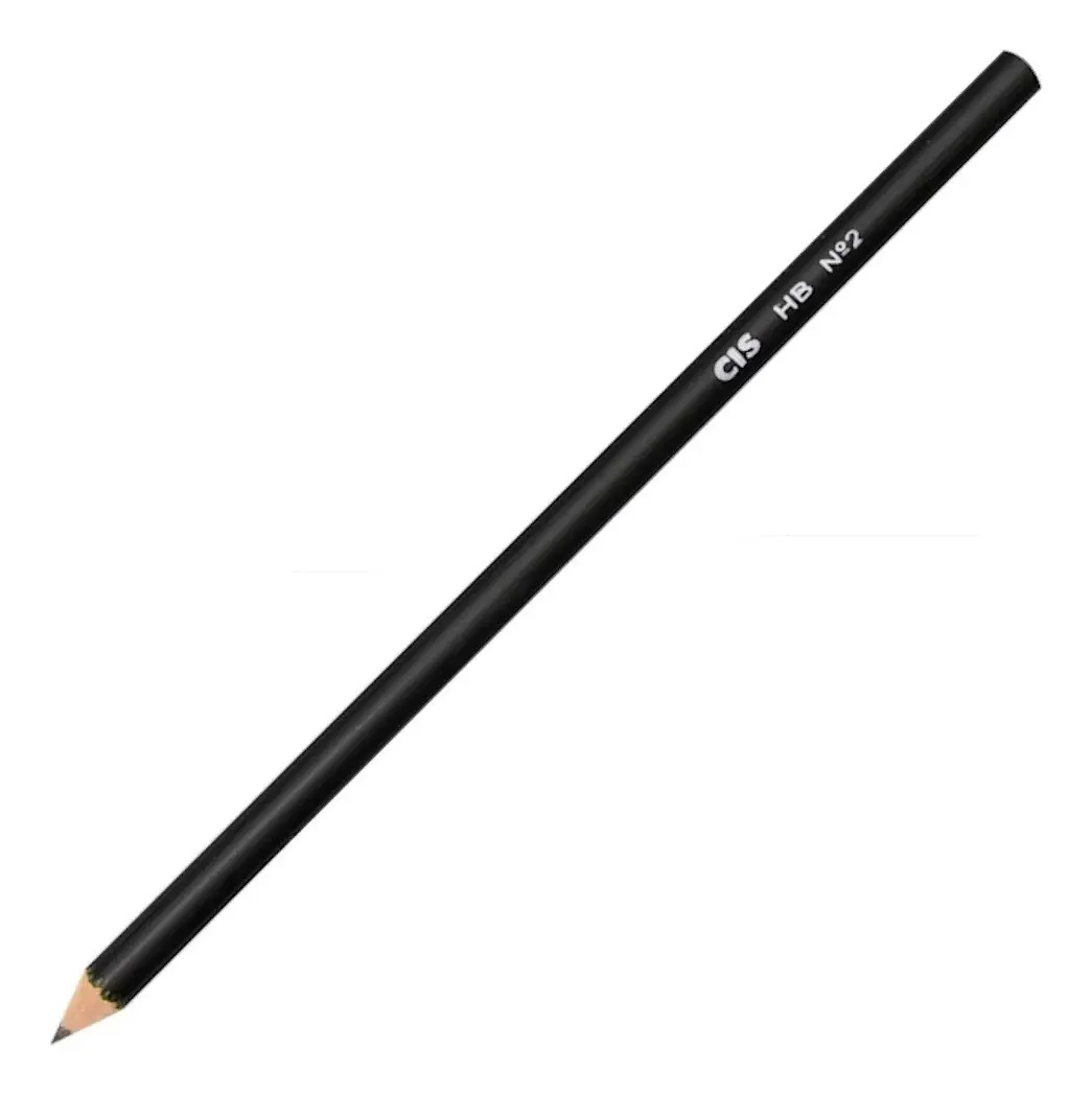 Lápis Preto Redondo Número 2 Cis