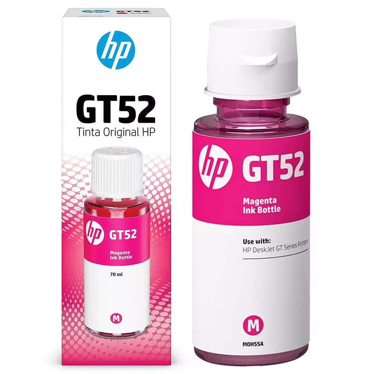 Tinta Hp Original Gt52 Magenta 70 Ml