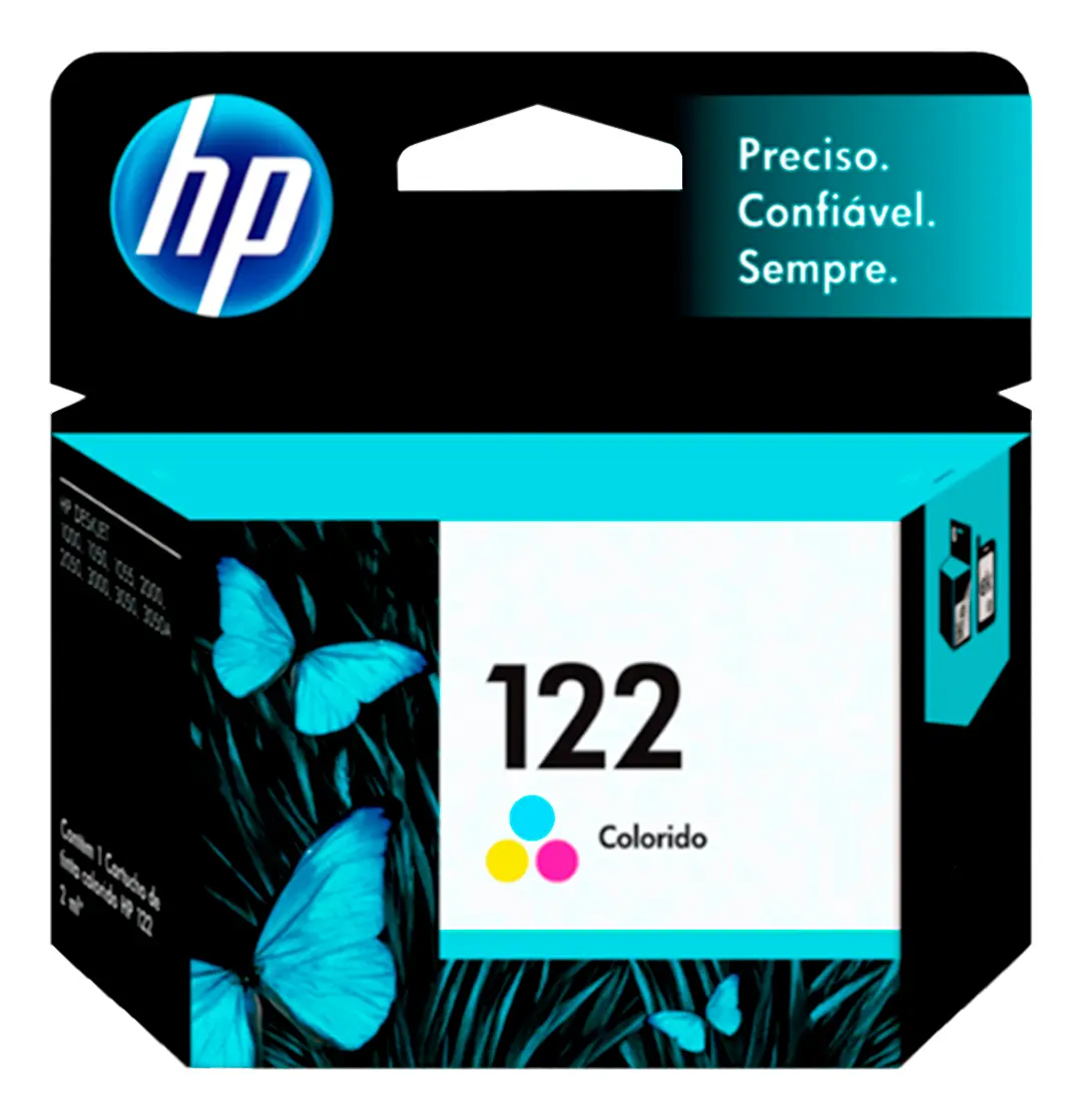 Cartucho Compatível Hp 122 Colorido Hd Laser