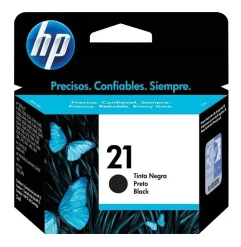 Cartucho Compatível Hp 21 Preto Hd Laser