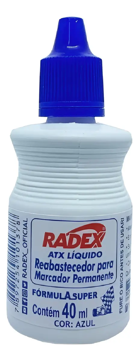 Tinta para Carimbo 40 Ml Radex