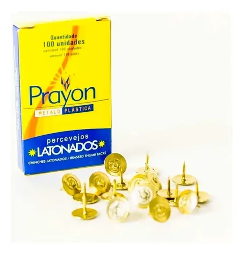 Percevejo Latonados com 100 Unidades Prayon