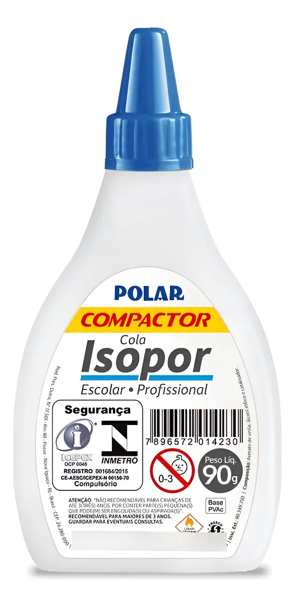 Cola para Isopor Polar Compactor 90g
