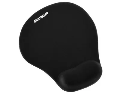 Apoio Ergonômico para Pulso Gel Preto Multilaser